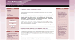 Desktop Screenshot of islamdacinsellik.com